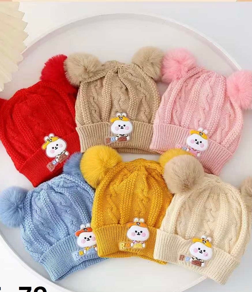 Woolen caps (Random Colour)