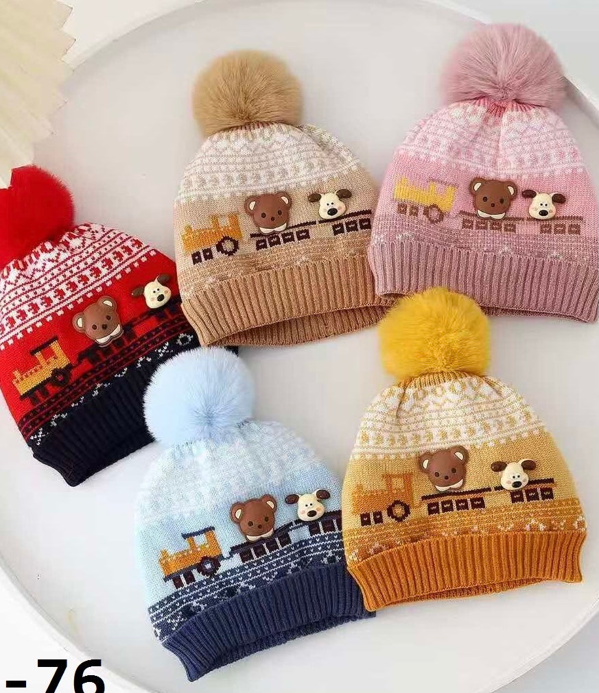 Woolen caps (Random Colour)