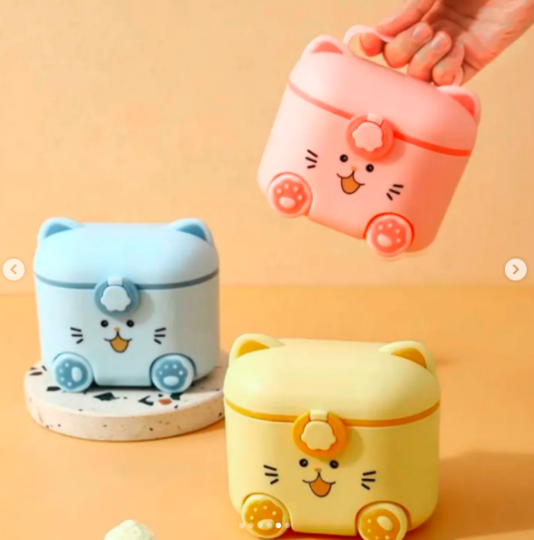 Milk Powder Container (kitty)