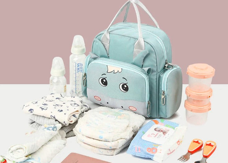 DIAPER BAGS/ BAG PACK GREEN