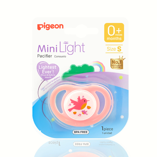 MINI LIGHT PACIFIER (S) GIRL BIRD