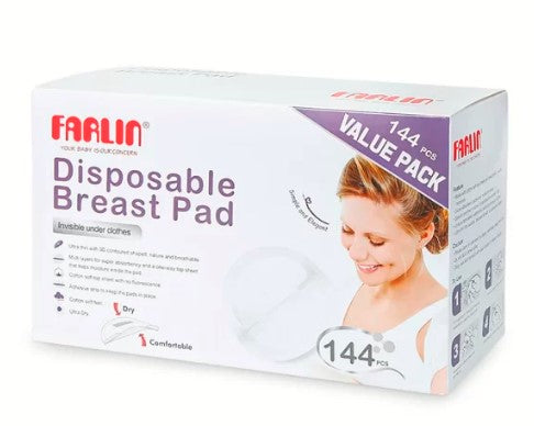Farlin Disposable Breast Pads – Value Pack(144 Pcs)