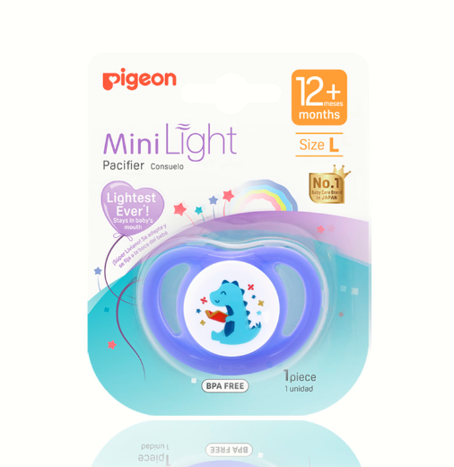MINI LIGHT PACIFIER (L) BOY-DINO READ