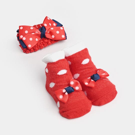 Booties with headband