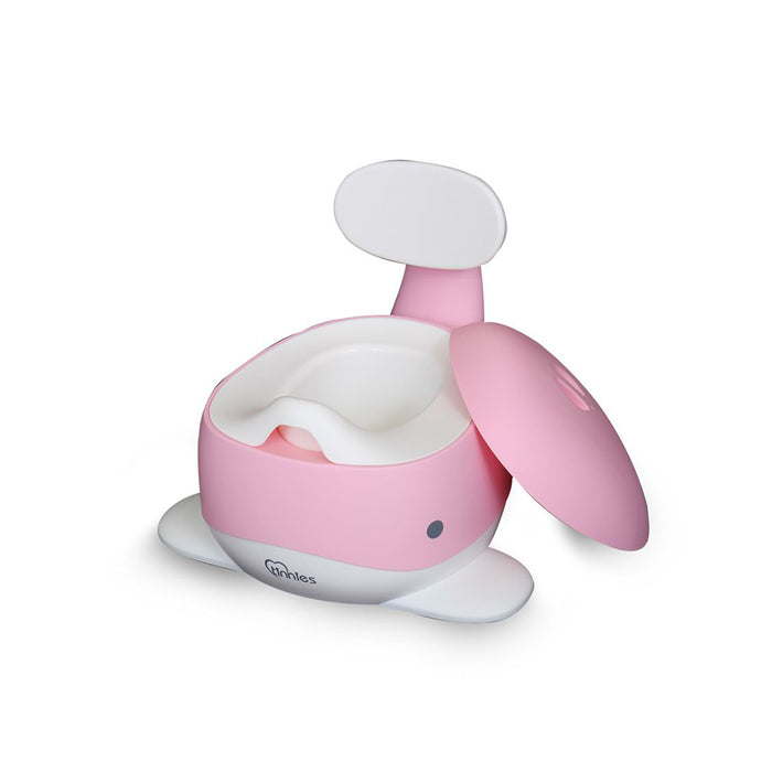 TINNIES BABY WHALE POTTY-PINK