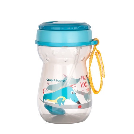 Canpol babies Sport Cup with Weighted Flip-top Straw 350ml