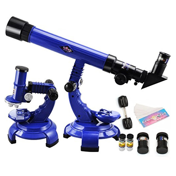 2 In 1 Microscope & Telescope Science Set for Kids