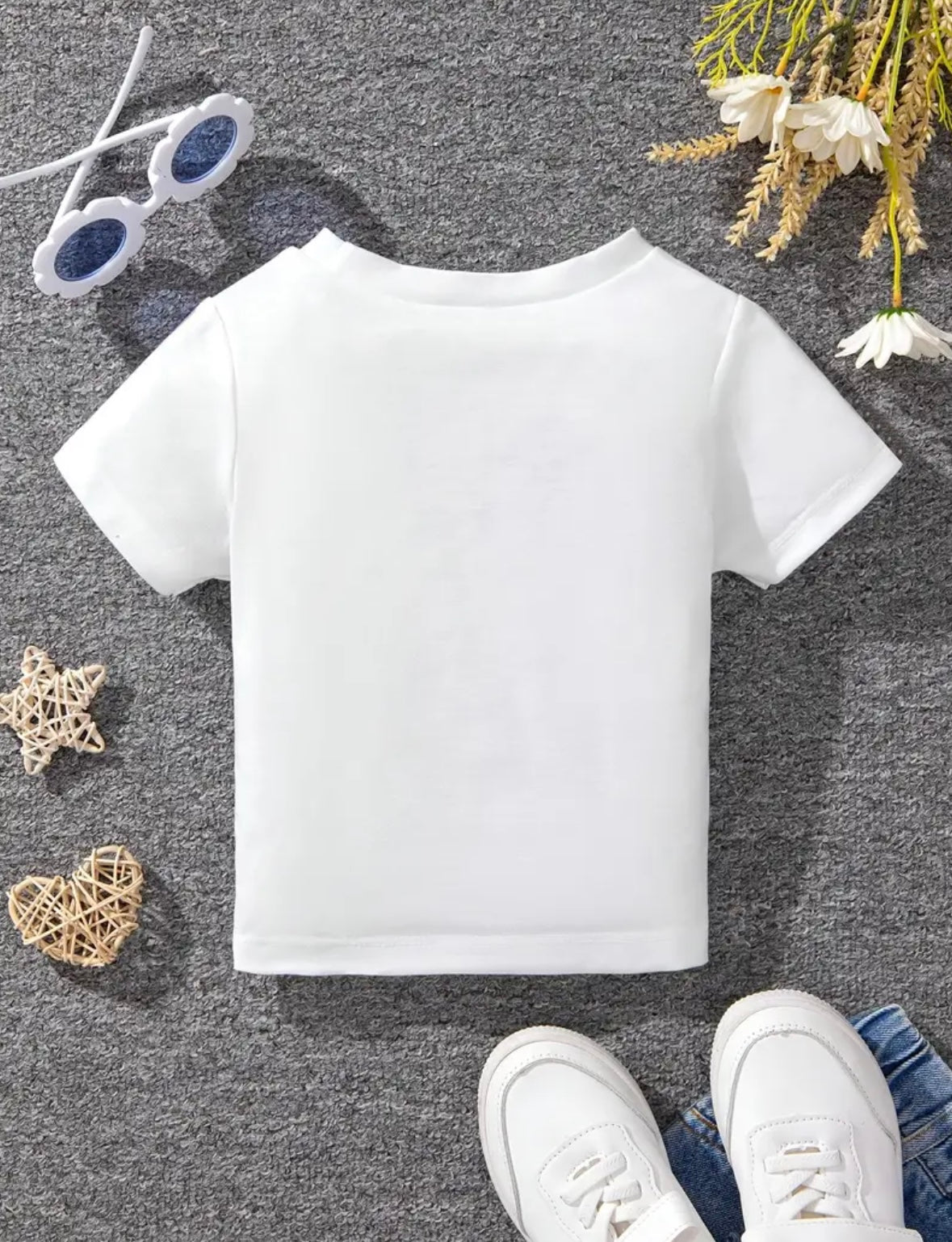 Girls Summer Casual Short Sleeve