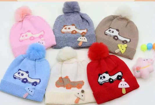 Woolen caps (Random Colour)