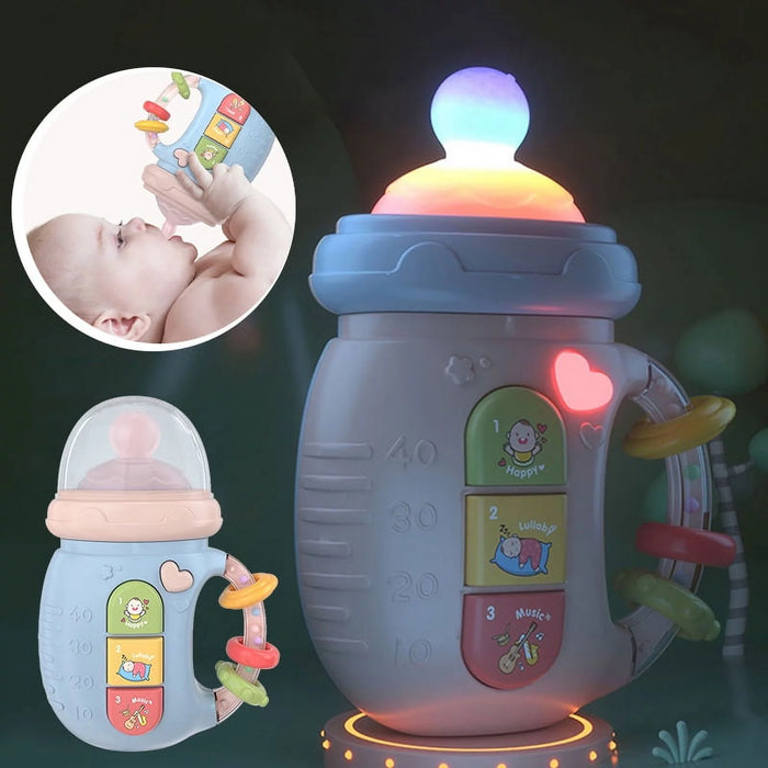 Musical Baby Rattle Teether with Light