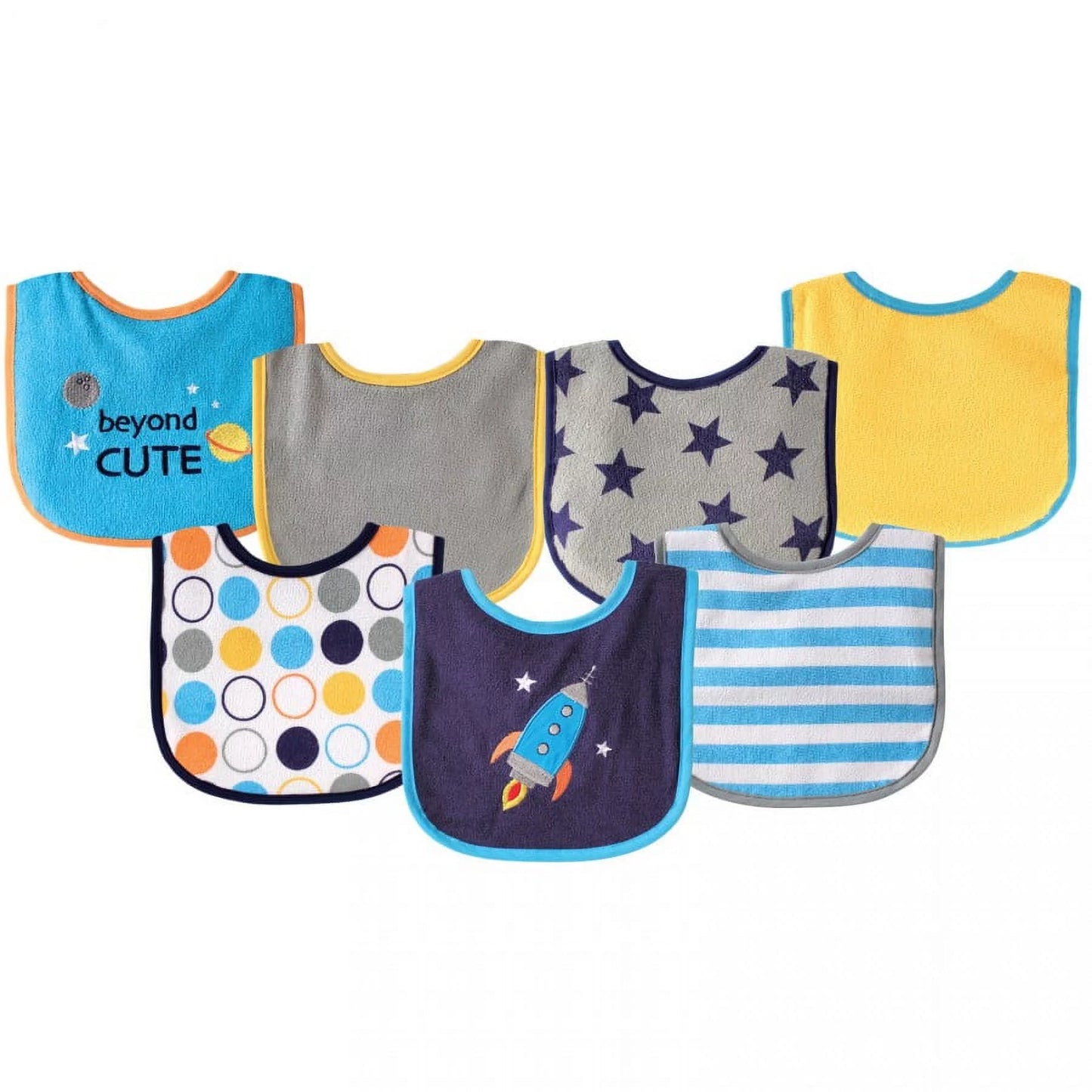 Baby Cotton Bibs (Random - Pack of 4&5)