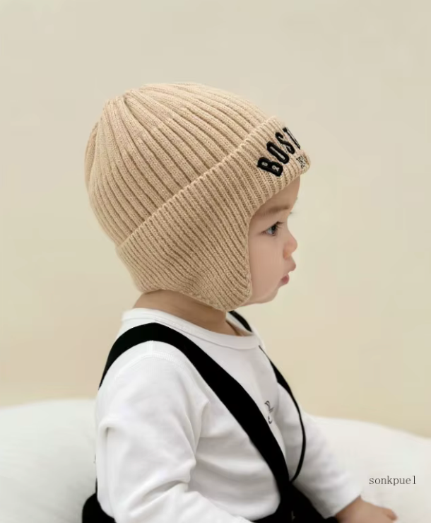 Knitted Wool Hat 1-4 Years