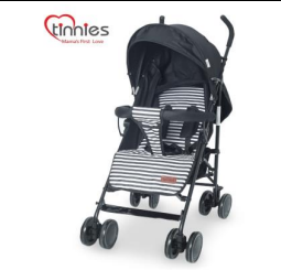 INNIES LIGHT WEIGHT UMBRELLA STROLLER BLACK