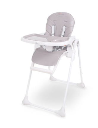 TINNIES HIGH CHAIR -  GREY