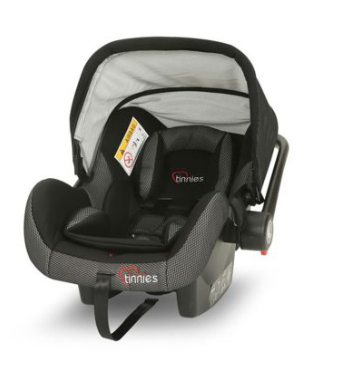 TINNIES CARRY COT- BLACK