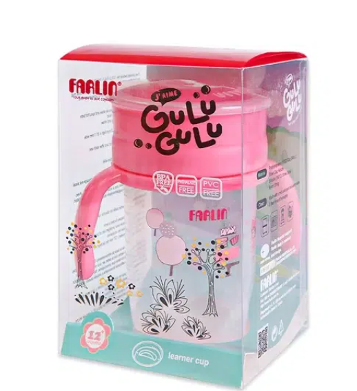 PP 360O GULU DRINKING CUP 240ML - PINK