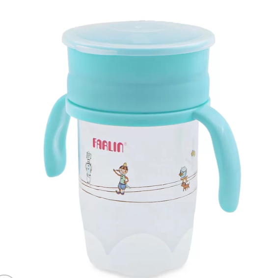 PP 360O GULU DRINKING CUP 240ML - BLUE