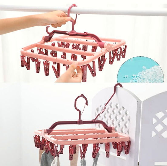 Clip cloth hanger