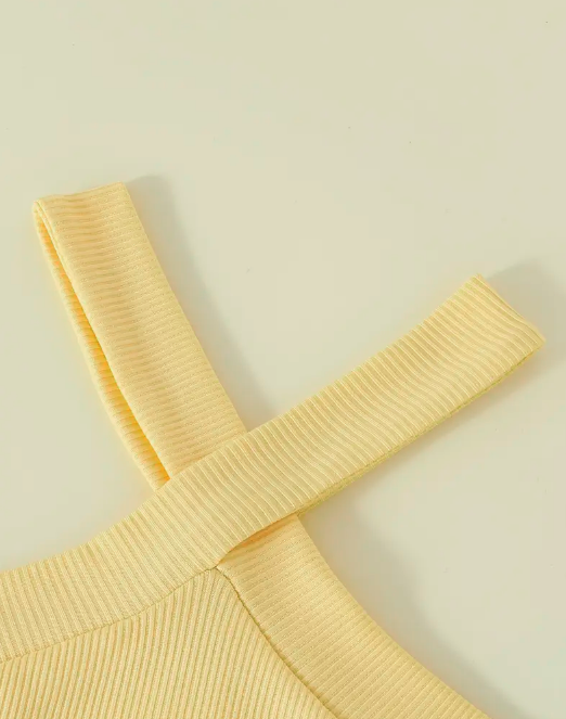 4pcs Baby Girl Sleeveless Tank Tops