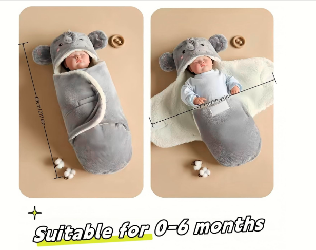 Swaddle Wrap - GREY