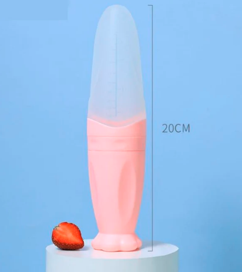 Silicon premium feeder - pink