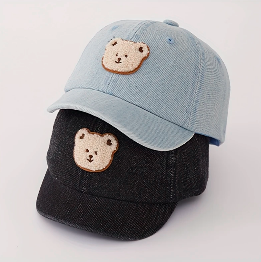 1pc Youngsters' Bear Cap Random colour