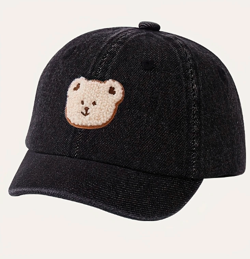 1pc Youngsters' Bear Cap Random colour