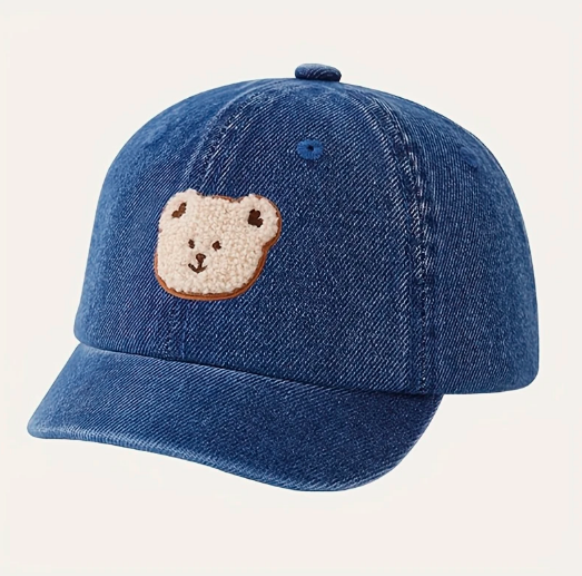 1pc Youngsters' Bear Cap Random colour