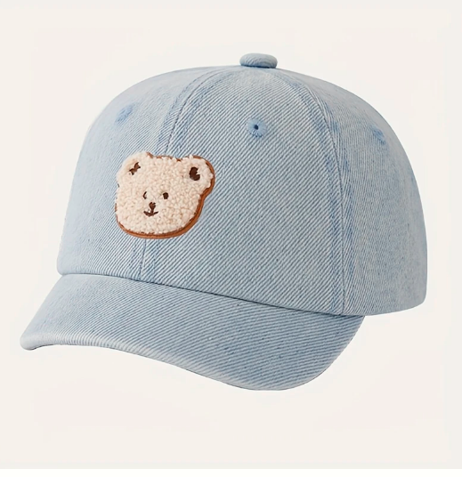 1pc Youngsters' Bear Cap Random colour