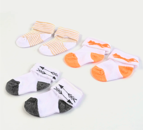 Socks Pack of Three (Random)