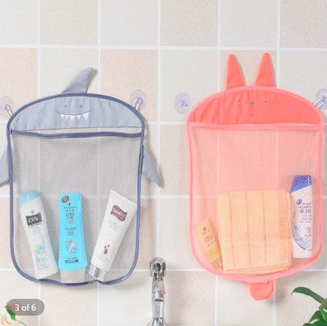 Foldable Cartoon Shower Toy Organizer