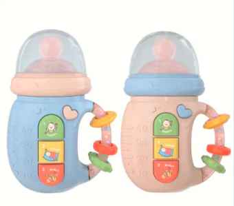 Musical Baby Rattle Teether with Light