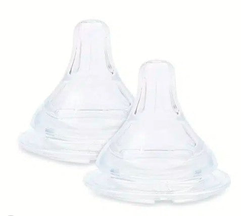 Farlin Silicone Wide-Neck Nipples (Pk-2)