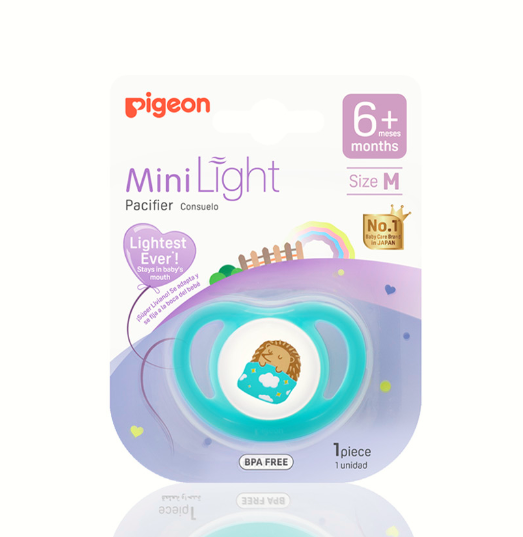 MINI LIGHT PACIFIER (M)  UNISEX-HEDGEHOG