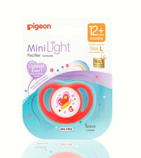 MINI LIGHT PACIFIER (L) GIRL-BUTTERFLY