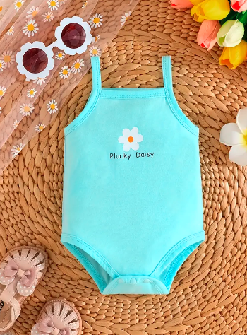 3pcs Baby Girls' Summer Outfit Set