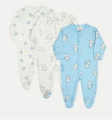 3 Pieces Baby Next Sleeping Suit ( random)