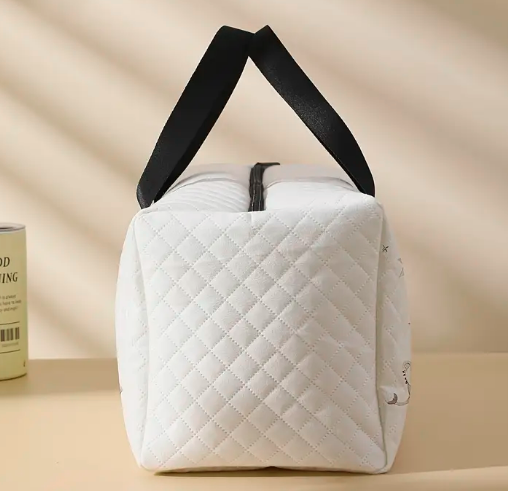 Chic Cartoon Animal Print Travel Duffle Bag