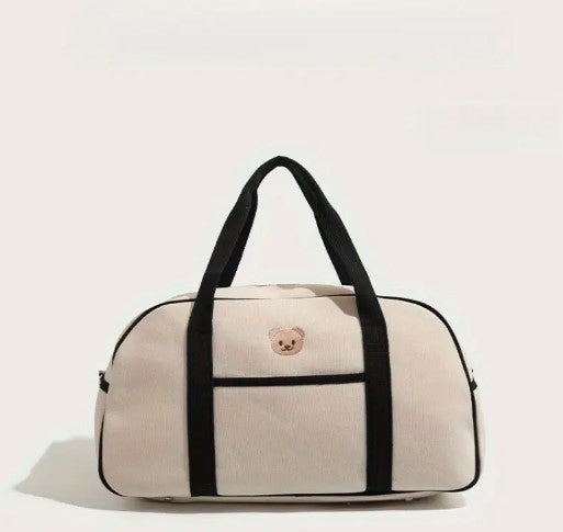 Large Capacity Parent Bag with Cute Bear