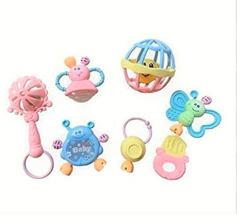 Cartoon rattle set