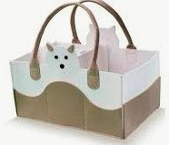 1pc Large Capacity Felt Diaper Bag (Random Colors)