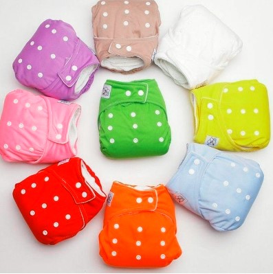 Button panties with pad