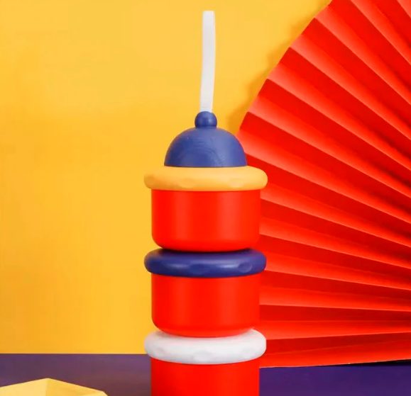 3 Layers Powdered milk container
