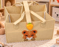 1pc Large Capacity Felt Diaper Bag