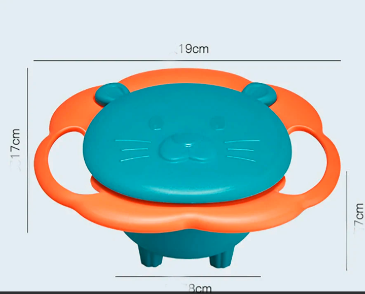 Spill Proof Gyro Bowl - KIDS
