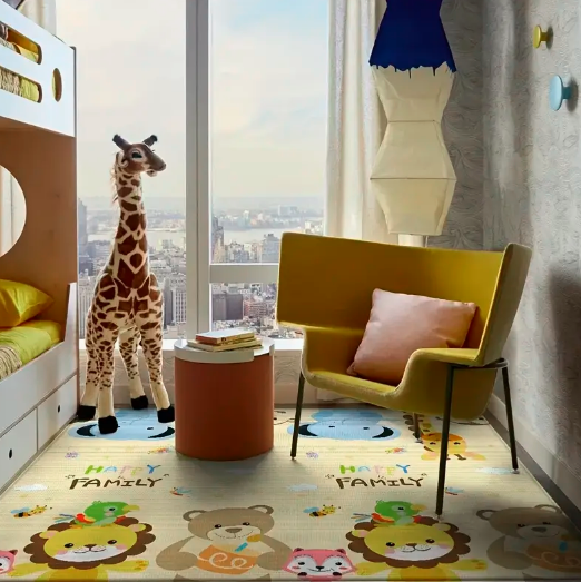 Double-Sided Foldable Playmat for Tots
