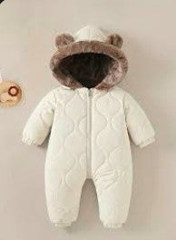 Winter Puffer Jacket - White