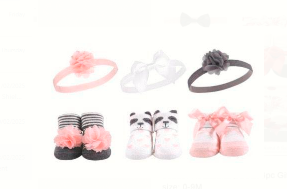 Socks Gift Set with Hairband