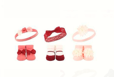 Socks Gift Set with Hairband