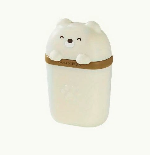 Cute Bear Portable Soap Box